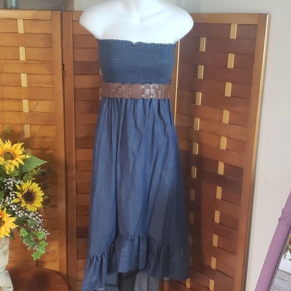 Maurices Dresses & Skirts - Maurices brand high/ low denim style dress.